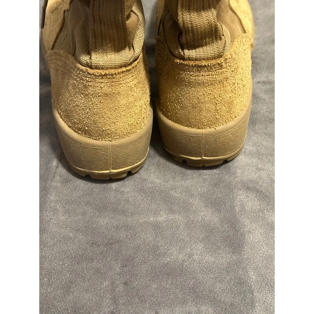 McRae Footwear Coyote Tan Suede Canvas Combat Tactical Boots 4W Womens